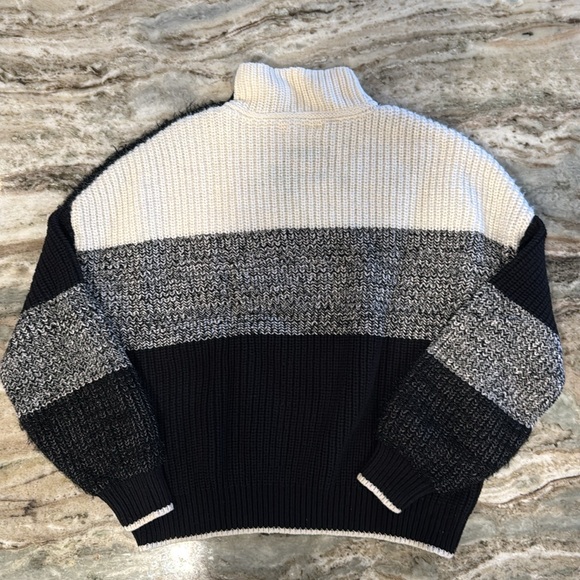 Willow Root Black and White Sweater - Picture 2 of 3
